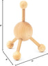 tuuli Accessories Trigger Point Massage Tool, Multi-Functional Wooden Handheld Massager for Back, Neck, Shoulder