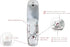 Automatic Air Freshener Dispenser, White | Wall Mounted or Free Standing Adjustable Fragrance Aerosol Spray 300mL