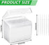 1100Pcs Plastic Dental Picks, Oral Hygiene 2 Way Interdental Brush Stick