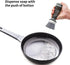 CQT Dish Brush with Soap Dispenser for Dishes, Kitchen Sink, Pot Scrubbing, 1 Brush 2 Refills