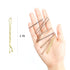 Hoyols Premium Bobby Pin, 100 Count, 2 Inch Gold Crimped Grip Hair Styling Pins for Women Buns Thin Hair