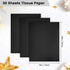 Hlonon Black Tissue Paper for Gift Bags, 30 Sheets of Black Wrapping Paper for Weddings, Birthday, DIY Crafts