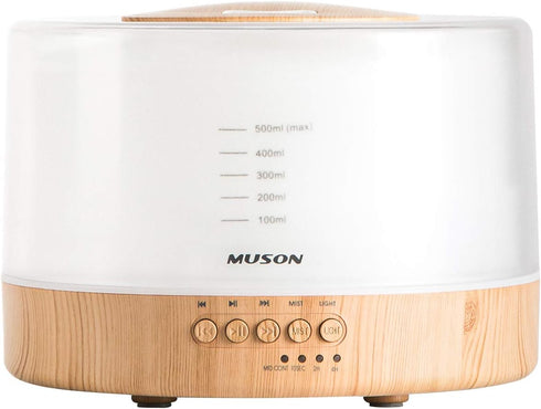 muson Essential Oil Diffuser Sound Machine Combo Diffuser for Aromatherapy Fragrant Oil