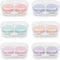 shuibao 6-Pack Contact Lens Case Set for Travel Contact Lens Solution Ideal for