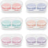 shuibao 6-Pack Contact Lens Case Set for Travel Contact Lens Solution Ideal for
