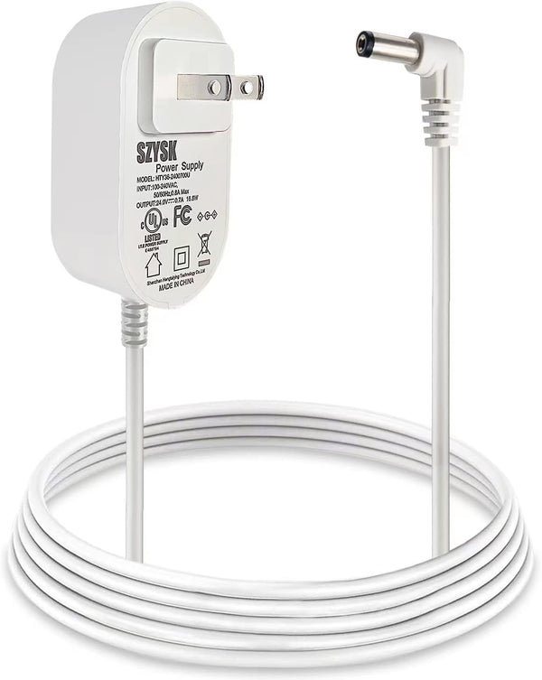 24V Diffuser/Humidifier Power Adapters Cord, 0.7A/0.65A/0.6A/0.5A Compatible with URPOWER, doTERRA, Young Living