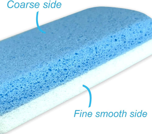 Maryton Glass Pumice Stone for Feet, Callus Remover and Foot Scrubber, Pack of 2