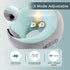 TREVEX Neck Massager with Heat - Deep Tissue Neck Pain Relief U-Shape Design Electric Cordless Massager Pillow