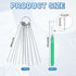 30pcs Shower Head Cleaner Tools, Shower Head Cleaning Brushes Multi-Sized Tiny Showerhead Cleaner Picks for Small Hole Anti-Clogging Cleaning Brush for Gap Nozzle Slot (Green) by XIHIRCD