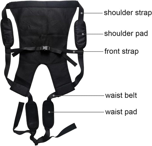 DOPHO Pack Lightweight Kids Carrier Belt Short Journeys Hiking Back Belt Outdoor Children Lift Sling for Transferring