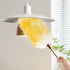 Lambs Wool Duster 20 Inch Handheld Wooden Duster for Cleaning Window Blinds, Computer, Furniture (2PCS)