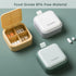 Small Pill Case, Cute Pill Box - Acedada Travel Daily Pill Organizer, Portable Pretty Pill Container for Purse Pocket