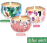 Sets 3, Scented Candles Gift of Stress Relief Candles for Home Scented, Natural Soy Wax Aromatherapy Candle, Burning