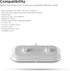 Galvanox 2-in-1 Dual Toothbrush Charger for Oral B Electric Toothbrushes, Replacement for 3757, Works with Braun OralB
