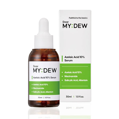 10% Azelaic Acid Serum with Niacinamide, Salicylic Acid, Rosacea Treatment for Face Redness Relief, 1Fl Oz