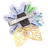 Japanese Hair Clip Cherry Blossom HairPin Kimono Hanfu Flower Band Clip Accessories for Women Girl (Blue)