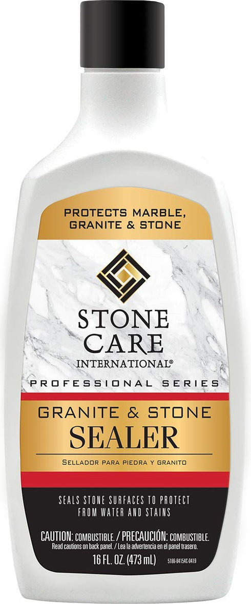 Stone Care International Granite Stone Sealer, 16 Ounce for Granite Marble Soapstone Quartzite Slate Limestone