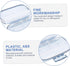 Portable Weekly Pill Organizer Large Capacity Travel Medicine Case Container for Tablets Vitamins Supplements Storage