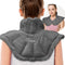 Microwavable Heated Neck Wrap Warmer and Shoulder Weighted Heating Pad for Hot and Cold Compress