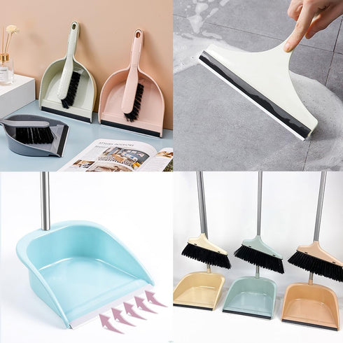 CRASPIRE 4Pcs Dustpan Rubber Edge Strips, Adhesive Replacement Lip for Small Dustpan, Home Accessories