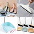 CRASPIRE 4Pcs Dustpan Rubber Edge Strips, Adhesive Replacement Lip for Small Dustpan, Home Accessories