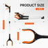 Tool,3-Pack 32" 360 Grabber Reacher Foldable Reacher Grabber Pickup Tool with Rotating Jaw & Magnetic Tip, GarbageTrash