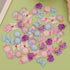Pack of 250pcs Cute 3D Nail Charms for Acrylic Nails, Flower Bee Pineapple Bear Charms for Nail Art Decorations