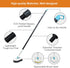 Shower Cleaning Brush with Long Handle, 3 in 1 Tub and Tile Scrubber Brush with Extendable Long Handle