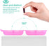 Small Travel Pill Organizer Box with 8 Grid Compartments, Portable Daily Weekly Medication Container