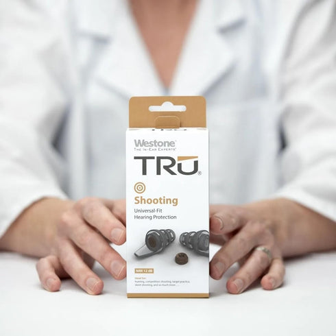 Westone Tru Shooting Earplugs, 12db