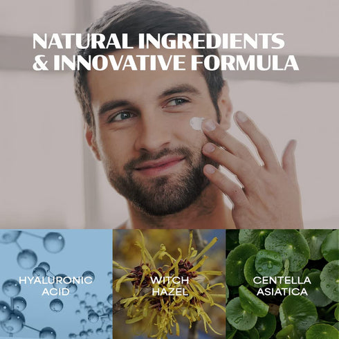 Mens Anti Aging Face Cream, Advanced Facial Moisturizer with Natural Ingredients, Intensive Skincare, Retinol Cream