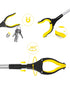 38" Extra Long Grabber Tool, Lightweight Reaching Aid with 360° Rotating Anti-Slip Jaw for Elderly