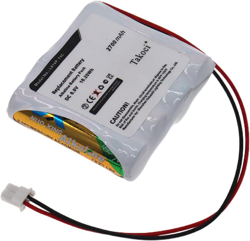 KOVHIHAV ES8 L91VP-F4C, 6V 2700mAh 16.20Wh Replacement Battery for Hand Sanitizer Dispenser,fits Part No /