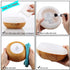 JoySusie 500ml 4 Settings, Aroma Essential Oil Diffuser, Wood Grain Ultrasonic Cool Mist Whisper-Quiet Humidifier