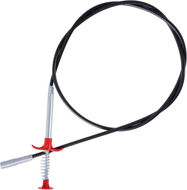 61 Inch Flexible Grabber Claw Pick Up Tool with 4 Bendable Claws for Sink Drain Clog Removal