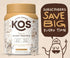 KOS Organic Plant Based Protein Powder, Chocolate Peanut Butter, Vegan, Keto Friendly, 15 Servings