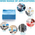 Window Glass Microfiber Cleaning Cloth 8 Pack, Premium Lint Free Polishing Rags for Mirrors, Shower, Car Windows