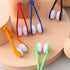 KINGVELLY 8 Pcs Mini Eyeglass Cleaner Kit, Microfiber Glasses Cleaning Clip with Soft Brush, Portable Spectacles