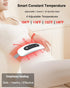 Electric Heating Pad - Portable Cordless Menstrual Heating Pad with 4 Heat Levels and 4 Massage Modes for Cramps