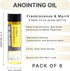 Oil Of Joy 1/4 Package 6 Swanson Christian Products Anointing Oil - Frankincense and Myrrh - Ounce