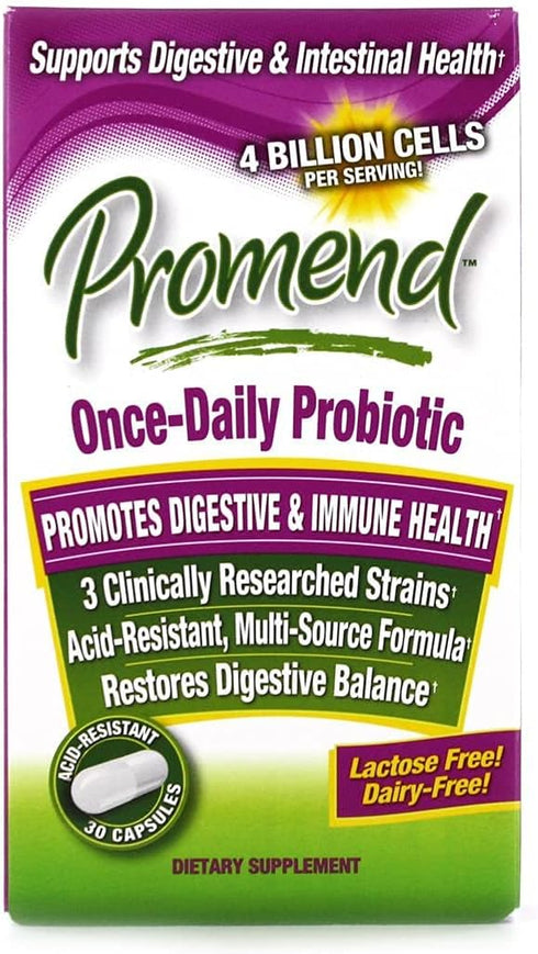 Once-Daily Probiotic Dietary Supplement Capsules - 30 ea (Pack of 3)