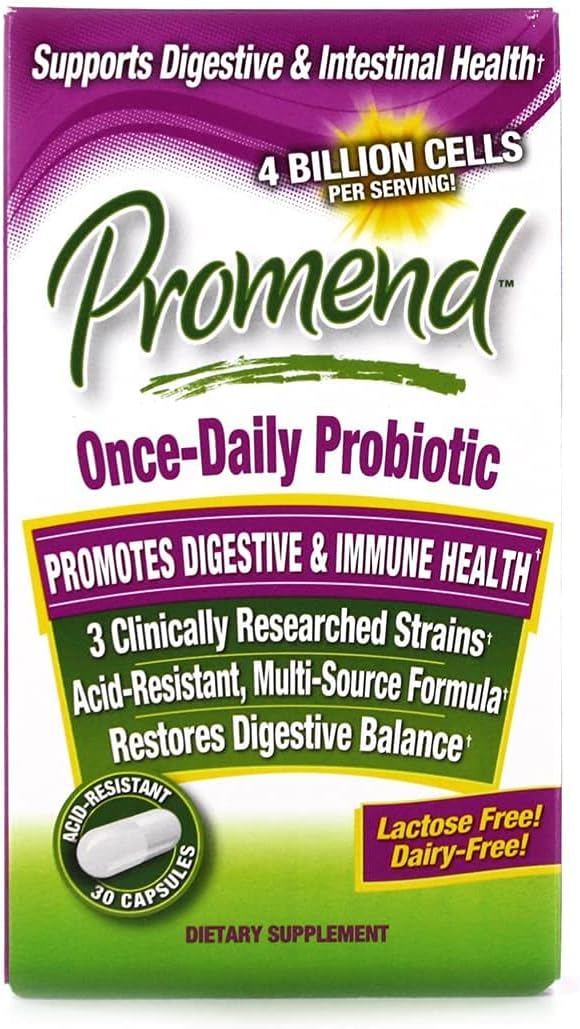 Once-Daily Probiotic Dietary Supplement Capsules - 30 ea (Pack of 3)