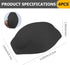 3D Men Enlarge Front Pad, 4 PCS Thickened Sponge Cushion Swim Trunks Cup Crotch Pad - Protection Sponge Enhancement Cup Pouch Pad(Black) by FERCAISH