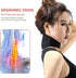 XFYJR Tourmaline Magnetic Therapy Self-Heating Neck Pad Thermal Massager Cervical Spine Protection Cervical Support