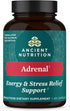 Ancient Nutrition Adrenal Support with Ashwagandha Supplement, Helps Reduce Stress & Fatigue, Gluten Free, 1300mg, 60