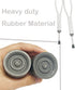 Crutch Tips, Replacement Medical Cane Tips, 7/8 Inch, Gray, 2 Pcs