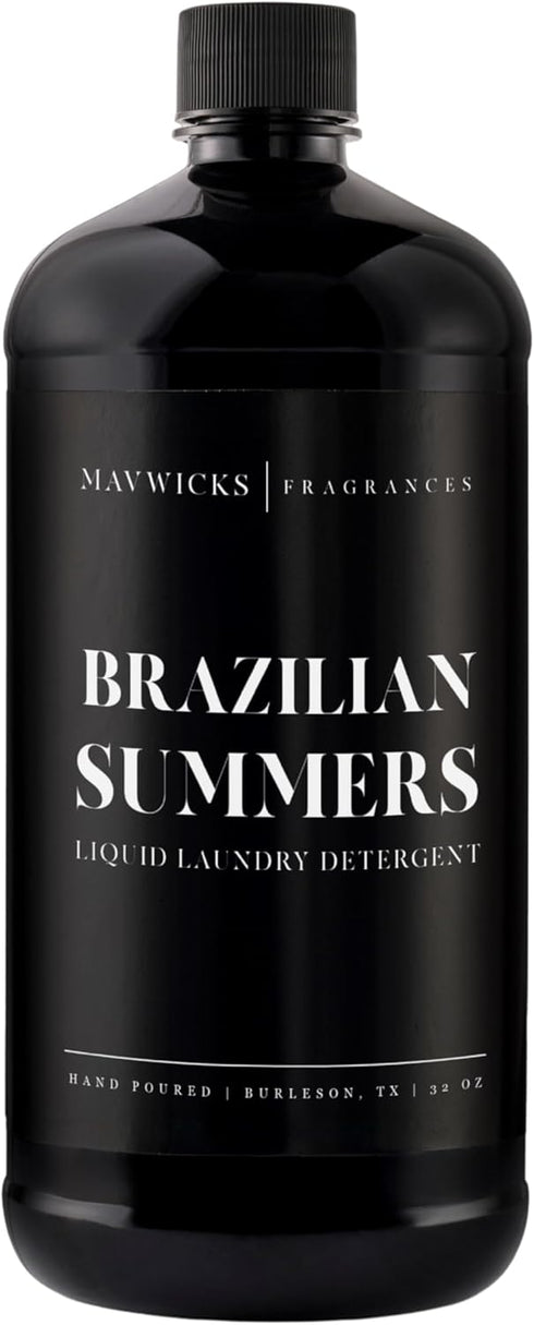 Mavwicks - Laundry Liquid Detergent (Brazilian Summers) - 32 Oz Laundry Perfume