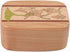Large Cherry Wood Pill Box with Elegant Ginkgo Inlay - Handmade in the USA