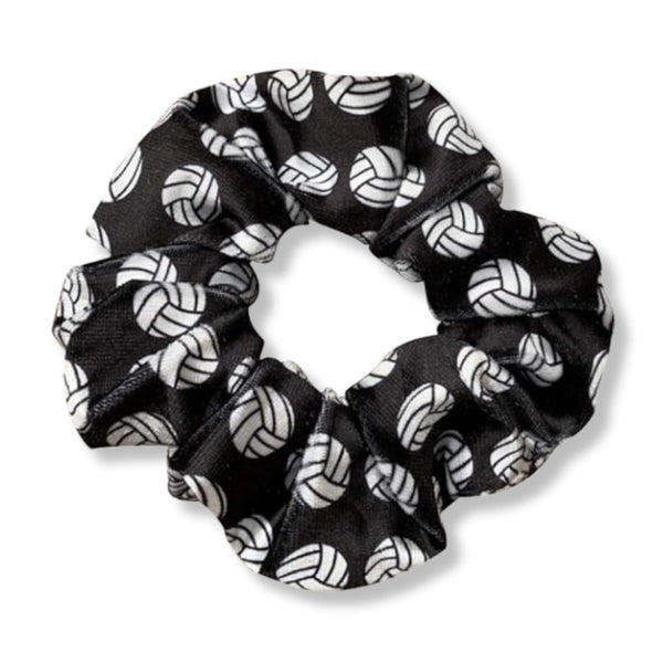 Premium Velvet No Crease Volleyball Hair Elastics and Accessories Gift for Girls, Teens, and Teams