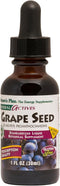 Natures Plus Herbal Actives Grape Seed 25 mg Liquid Suspension - 1 fl oz - Vegan Drops, 30 Servings